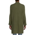thumbnail image 5 of Time and Tru Women's Shaker Cardigan Sweater, 5 of 5