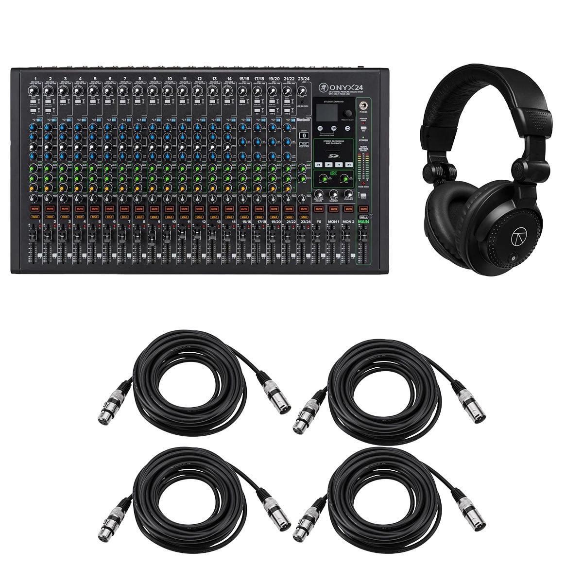 Behringer Eurodesk SX2442FX 24-Input 4-Bus Mixer w/ XENYX Mic