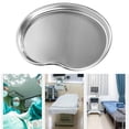 thumbnail image 3 of Bandeja de riñón de material acero inoxidable en apariencia de riñón reutilizable licencia de doblado de almacenamiento de metal plateado para instrumentos líquidos - M M Salvador Dali Bandejas quirúrgicas, 3 of 10