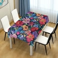 thumbnail image 4 of Yayeee Tablecloths 60" x 120" Rectangle Wrinkle Resistant Party Table Cover, Serene Floral Pattern, 4 of 8