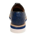 thumbnail image 7 of Stacy Adams Alario Wingtip Oxford Croco Leather Shoes Blue 25725-400, 7 of 7
