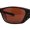 All Brown, variant on Mens Road Warrior Driving Lens Wrap Sport Sunglasses Metallic Brown
