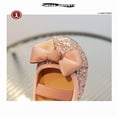 thumbnail image 4 of Huowey Baby Soft Bottom Girls Princess Shoes With Bow With Sequins Toddler Shoes-15 Months To 6 Years Butterfly Knot Stylish Footwear, 2-2.5 Years, 4 of 9