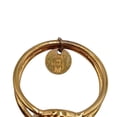 thumbnail image 5 of Pre-Owned FENDI F-Is Ring, Medium, Gold with Rhinestones, Women's, 5 of 7