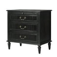 thumbnail image 6 of Farmhouse 3-Drawer End Table with Tray Storage and Charging Station for Sofa, Recliner or Chair, 6 of 8