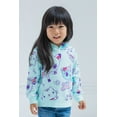thumbnail image 4 of Dreamworks Gabby's Dollhouse Pandy Paws Cakey Cat MerCat Toddler Girls Fleece Pullover Hoodie Blue 5T, 4 of 5