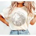 thumbnail image 1 of Volleyball, Volleyball Pailleté tee Sport Maman - comme sur l'Image - TG, 1 of 4