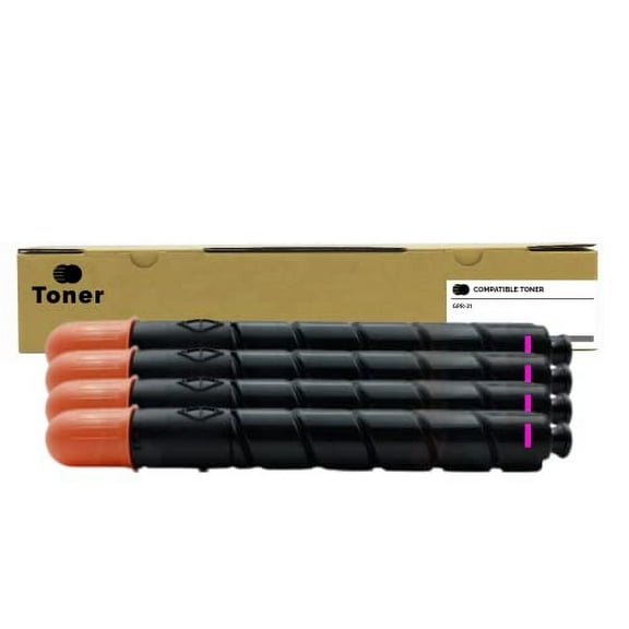 Compatible Canon GPR-31 2790B003AA Toner Cartridge Pack of 4 colors CMYK, BLACK, YELLOW, CYAN, MAGENTA (CMYK) Black 36k, Colors 27k Yields,GPR 48; IMAGERUNNER C5030, C5030I, C5035, C5035I, C5235, C523
