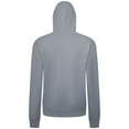 thumbnail image 3 of Men's Levelwear  Gray Kansas City Royals Technic Insignia Quarter-Zip Hoodie, 3 of 3