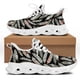 thumbnail image 1 of Zapatos de malla con diseño de plumas tribales, zapatillas ligeras con plataforma y cordones, calzado deportivo para exteriores para mujer, 1 of 6