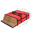 thumbnail image 4 of Pizza Carrier Insulated Bags Large for Deliveries, Insulated Pizza Carrier Delivery Bag 20x20x6 Food Bag for Personal and Professional Use, 4 of 6