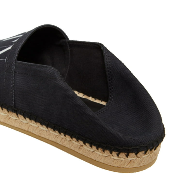 Valentino Men's VLTN Canvas Espadrilles Black - Walmart.com