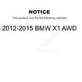 thumbnail image 2 of Kugel Ensemble de Moyeu de Roulement avant 70-513332 pour Voiture 2012-2015 BMW X1 AWD, 2 of 11