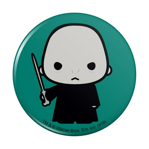 Harry Potter Voldemort Cute Chibi Character Pinback Button Pin