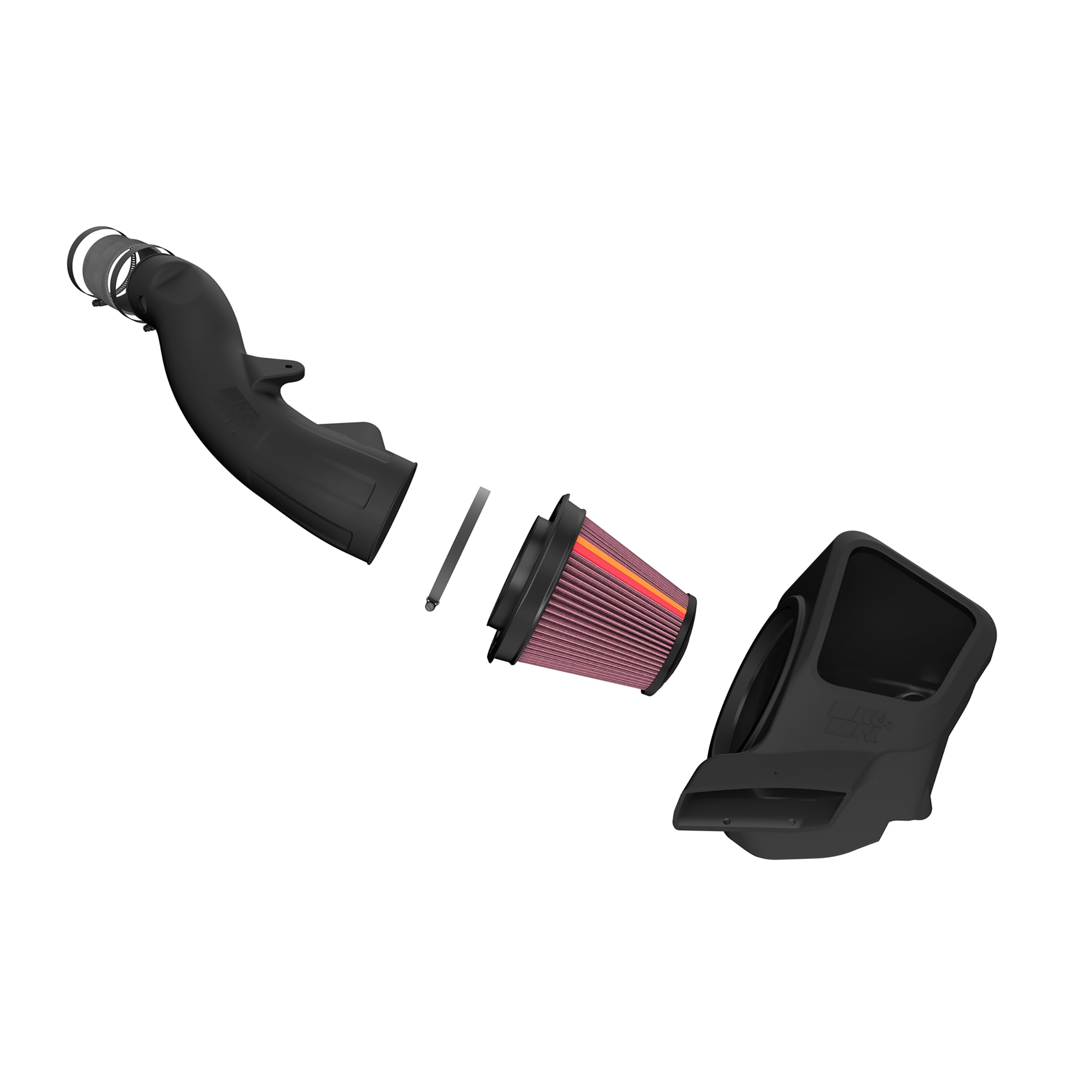 K&N Performance NextGen Cold Air Intake System: Easy Installation, Engineered to Maximize Airflow, Boost Horsepower & Torque, 50-1572