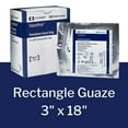 thumbnail image 7 of Covidien Vaseline Gauze Dressing, Petrolatum Impregnated, 3 in x 18 in, 12 Count, 6 Packs, 72 Total, 7 of 7