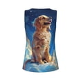 thumbnail image 5 of Lsque Starry Sky Cloud Dog Printed Workout Tank Tops for Women, Athletic Sports Tank Tops, Compression Sleeveless Dry Fit Shirts,Sleeveless Yoga Shirt-XX-Large, 5 of 9
