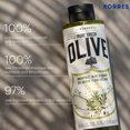 thumbnail image 4 of Gel de ducha KORRES para piel seca con aceite de oliva griego puro 250 ml, 4 of 5