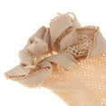 thumbnail image 4 of Bunblic 2x3Pcs Elastic Open End Mesh Net Caps Snood for Long Short Hair , Beige, 2 Pcs, 4 of 8