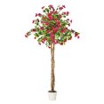 thumbnail image 2 of Luku Artificial Tree with Pot, 4ft/5ft/6ft Tall Faux Tropical Floor Plant for Indoor & Outdoor Decor, 2 of 9
