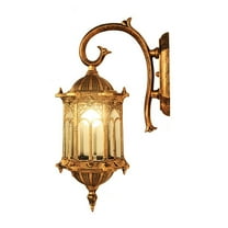 LED Wall Light Outdoor Sconce Lamp Lantern Porch Fixture Retro Garden Decor IP65