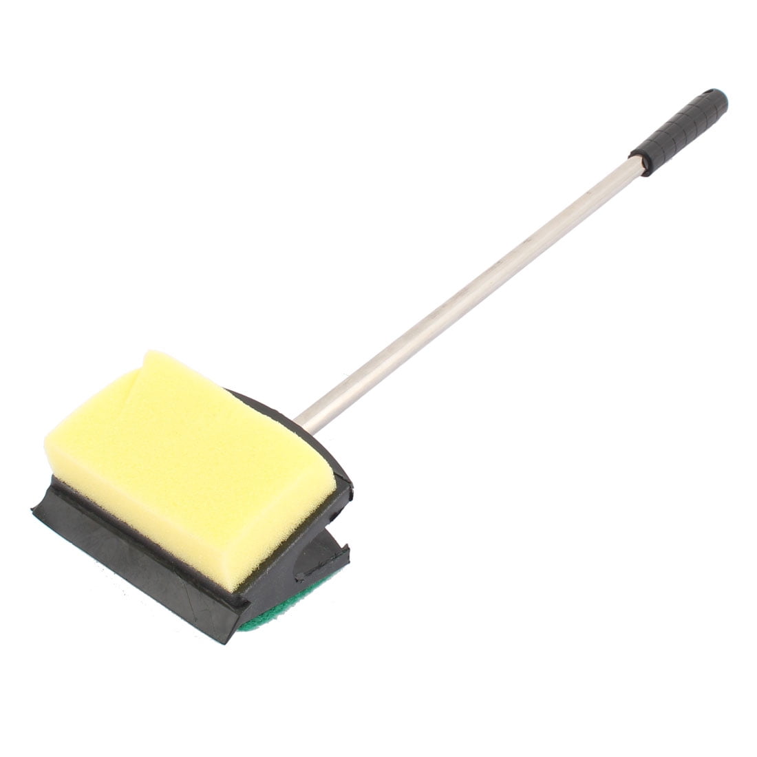 Aquarium Fish Tank Plastic Handle Double Sponge Cleaning Brush Cleaner
