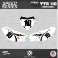thumbnail image 3 of Kalair GFX Graphics Kit for Yamaha TTR110 (2008-2023) Speed Series, 3 of 5