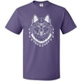 thumbnail image 3 of Inktastic Tribal Wolf Head T-Shirt, 3 of 5