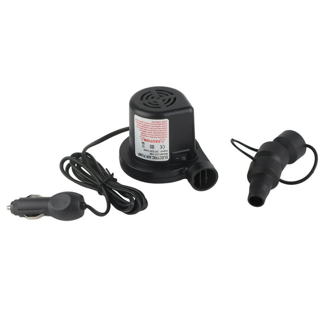 Inflador De Bomba De Aire Eléctrica, 3 Boquillas, 12V Para Colchón Inflable, Balsa, Cama, Barco