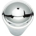 thumbnail image 4 of Atlas Homewares 228-CH 1-Inch The Moderns Collection DAP Cone Knob, Polished Chrome, 4 of 4