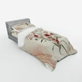 thumbnail image 2 of Ambesonne Minimal Flowers Bedding Set 3 Pcs, Wildflowers Meadow, Twin, Blush Ivory Sage Green, 2 of 2