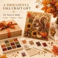 thumbnail image 3 of Autumn Pearl Painting Kit, 7.8" 5D Pearl Diamond Art Kits for Adults (Pumpkin) | Beginner - Friendly Crafting, Relaxing Diy Craft To Create Sparkling Fall, Beautiful Seasonal Home Décor, 3 of 10