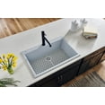 thumbnail image 7 of Ruvati RVG1080GR 33 x 22 inch Dual-Mount Single Kitchen Sink - Silver Gray, 7 of 7