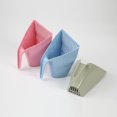thumbnail image 2 of Thick Plastic Cat Litter Scoop Cat Poop Cleaning Tool Striped Funnel Cat Poop Shovel（Blue）, 2 of 5