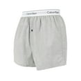 thumbnail image 3 of Calvin Klein 2 Pack Logo Slim Fit Woven Boxers, Multicoloured, 3 of 7