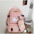 thumbnail image 3 of Aesthetic Backpack for Shcool backpack for Girls Book Bags for Women Aesthetic Backpacks for Girls (Pink), 3 of 4
