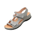 thumbnail image 2 of Willtoo Women Arch Support Walking Sandals Comfortable Open Toe Wide Width Orthopedic Sandals with Adjustable Hook Loop Strap Summer Dressy Non-Slip Casual Sandal, 2 of 6