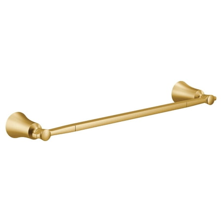 Moen YB0324BG 24 Flara Towel Bar - Gold
