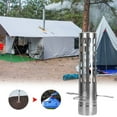 Tent Chimney Pipe Cover Weatherproof Ventilation Stainless Steel Stove