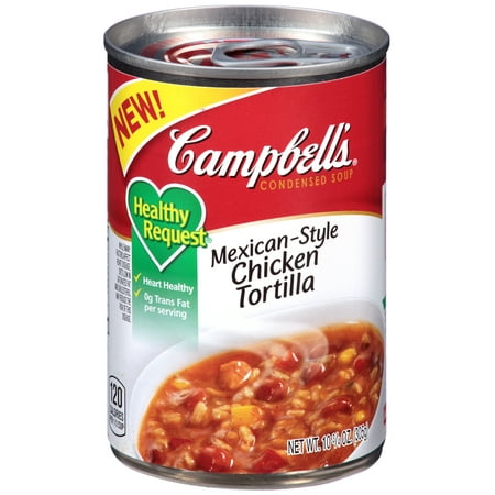 Campbell's Healthy Request Mexican-Style Chicken Tortilla Soup 10.75oz ...