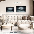 thumbnail image 4 of Elephant Stock Dark Forest Moonlight Wall Art - Horizontal Canvas Wall Art - Living Room Wall Decor - Gothic Canvas - Black And Gray Decor - 36" x 24", 4 of 8