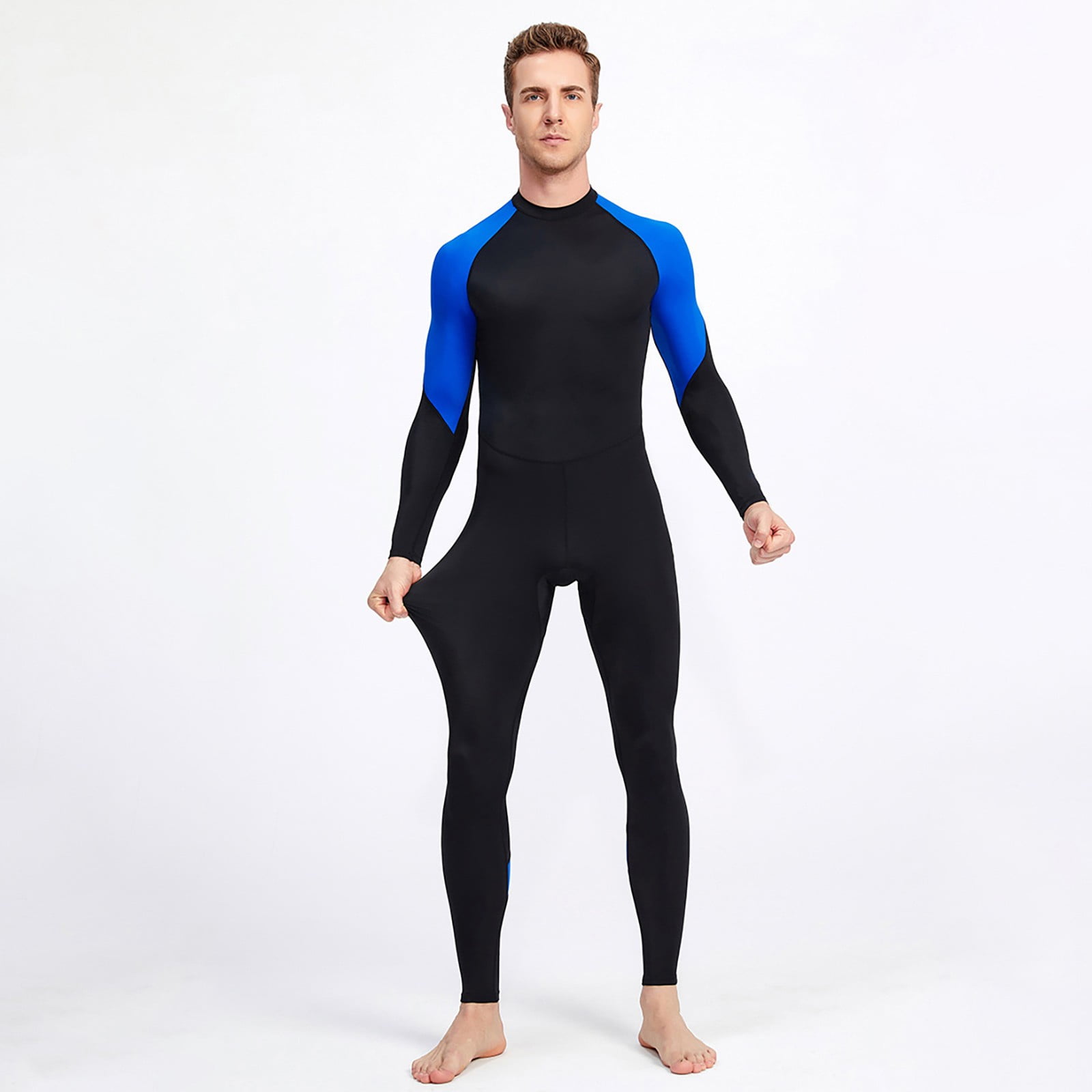 Swimming Dress Men's Swimsuits Full Body Men Sun Protective Swimwear  Stinger Swim Suit Full Body Dive Skin