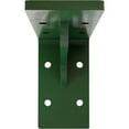 thumbnail image 4 of Ekena Millwork 2"W x 6"D x 3 3/4"H Embrey Steel Bracket, Hammered Deep Green, 4 of 12