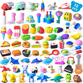 144 Pieces Snack Attack Scented Kneaded Eraser - Erasers