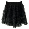 thumbnail image 3 of Women Dresses BlackTutu Dress Tulle Midi Skirt Fluffy Skirt Tutu for Women Adults, 3 of 7