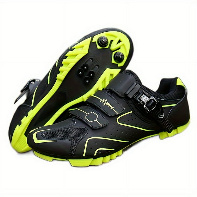 SUTENGDA Professional Men‘s Cycling Shoes with SPD Cleat Compatibility Breathable & Lightweight Design for Mountain Bike Riding & Racing Outdoors