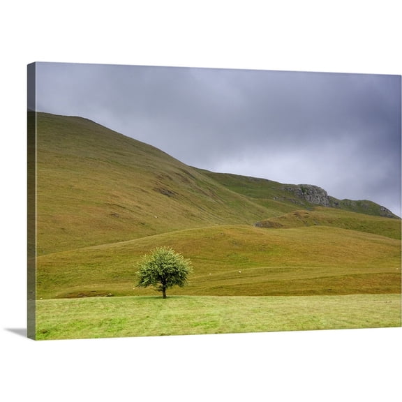 Great BIG Canvas | "Dark Skies, England" Canvas Wall Art - 24x16