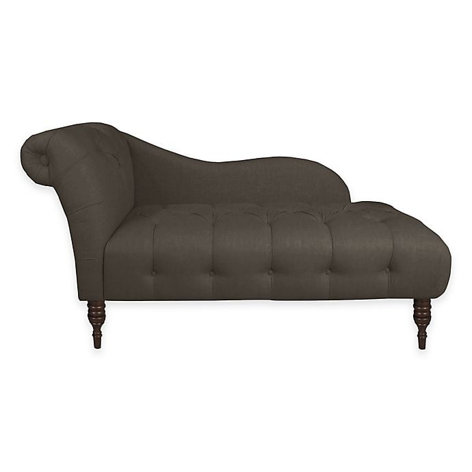 Chaise Lounge In Linen Charcoal Com - Living Spaces Chaise Lounge Chaise Lounge In Linen Charcoal Com - Living Spaces Chaise Lounge