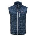thumbnail image 2 of Men's Cutter & Buck  Navy Philadelphia Phillies Rainier PrimaLoft- Eco Insulated Full-Zip Printed Puffer Vest, 2 of 3