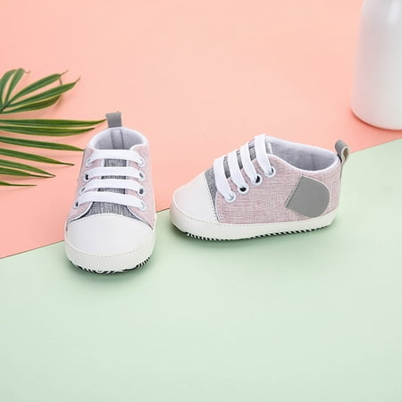 

Baby shoes Newborn Baby Girls Boy Splicing Bandage Soft Sole Casual Shoes Single Shoes CHMORA